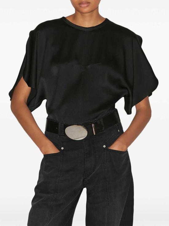  이자벨마랑 블라우스 HT0568FAC1J04I01BK Black - ISABEL MARANT