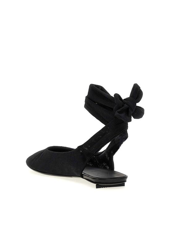  디 아티코 플랫 슈즈 250WSH00793100 Black - THE ATTICO