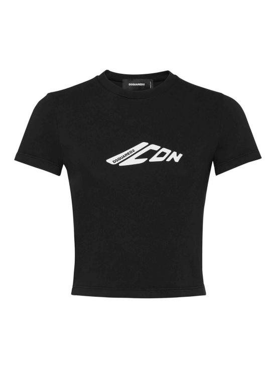  디스퀘어드2 반팔 티셔츠 S80GC0080D20033900 Black