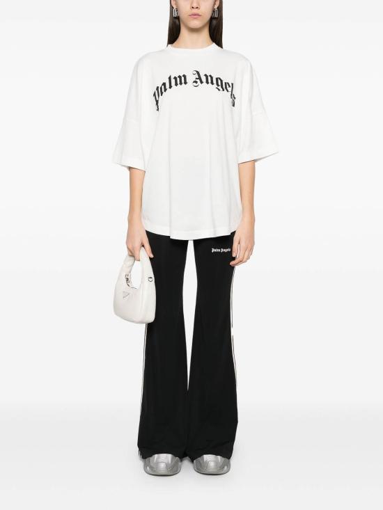  팜앤젤스 반팔 티셔츠 PWAA023S25JER0010310 Black - PALM ANGELS