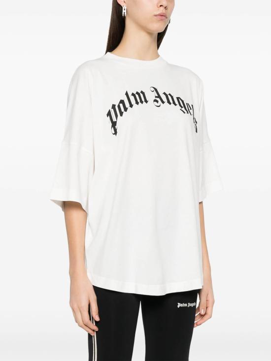  팜앤젤스 반팔 티셔츠 PWAA023S25JER0010310 Black - PALM ANGELS