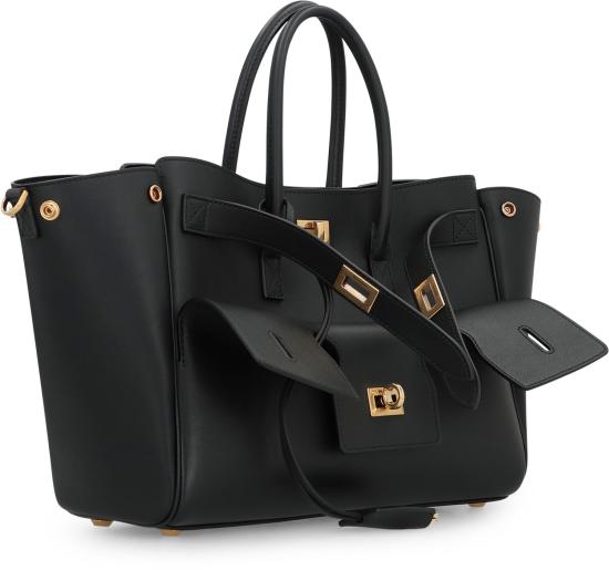 24FW 발렌시아가 토트백 8356892ABAV 1000 black - BALENCIAGA