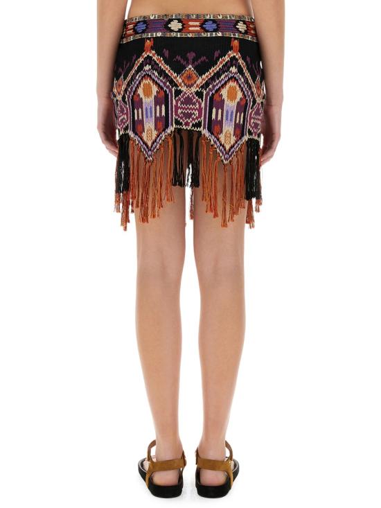 25SS 이자벨마랑 숏 스커트 JU0344FA C2J02I11OR MULTICOLOUR - ISABEL MARANT