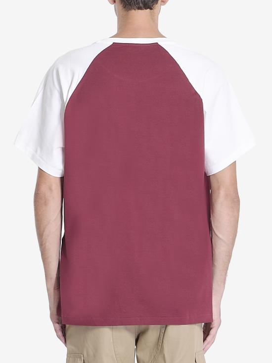 24FW 셀린느 반팔 티셔츠 RX003671Q CAD9 Burgundy - CELINE