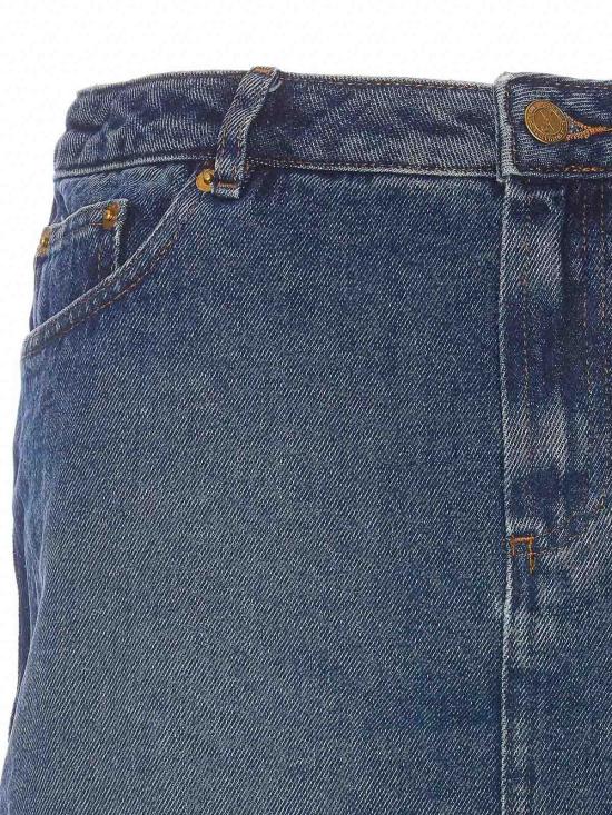  아페쎄 숏 스커트 COGZUF06094IAL Blue - A.P.C.