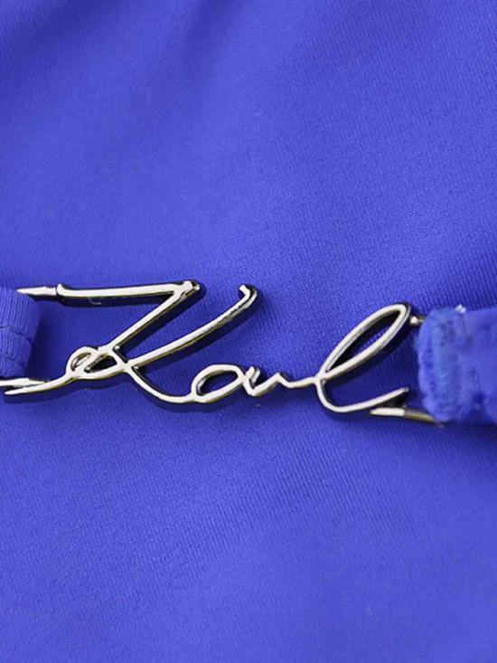  칼라거펠트 숏 원피스 241W2203172 Blue - KARL LAGERFELD