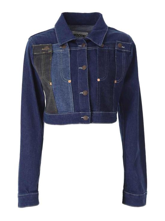 24FW 모스키노 데님 자켓 050132391888 Blue
