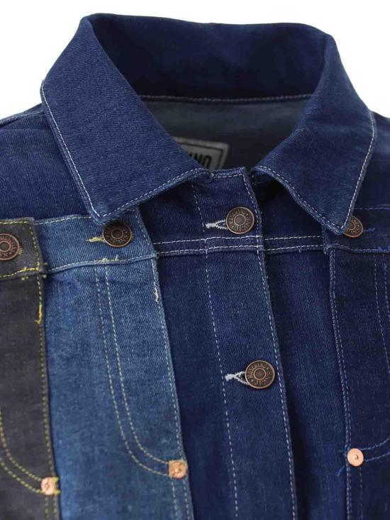 24FW 모스키노 데님 자켓 050132391888 Blue - MOSCHINO