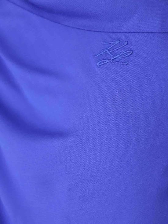  칼라거펠트 롱 원피스 241W1312172 Blue - KARL LAGERFELD