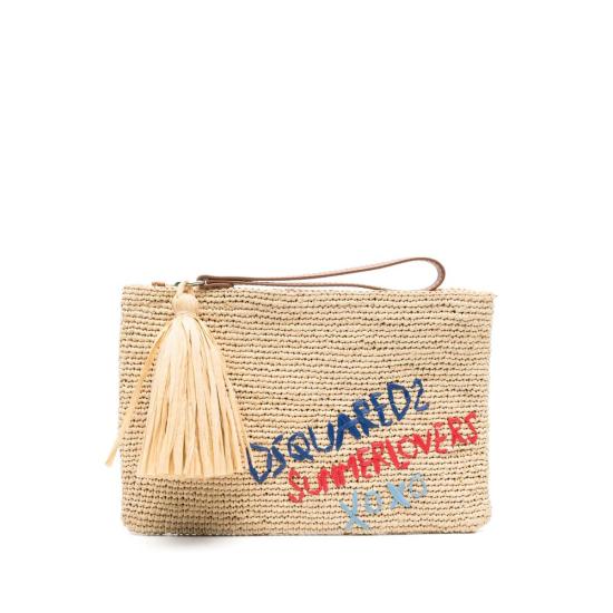 25SS 디스퀘어드2 클러치/파우치 POW0060 28908366 5089 Beige