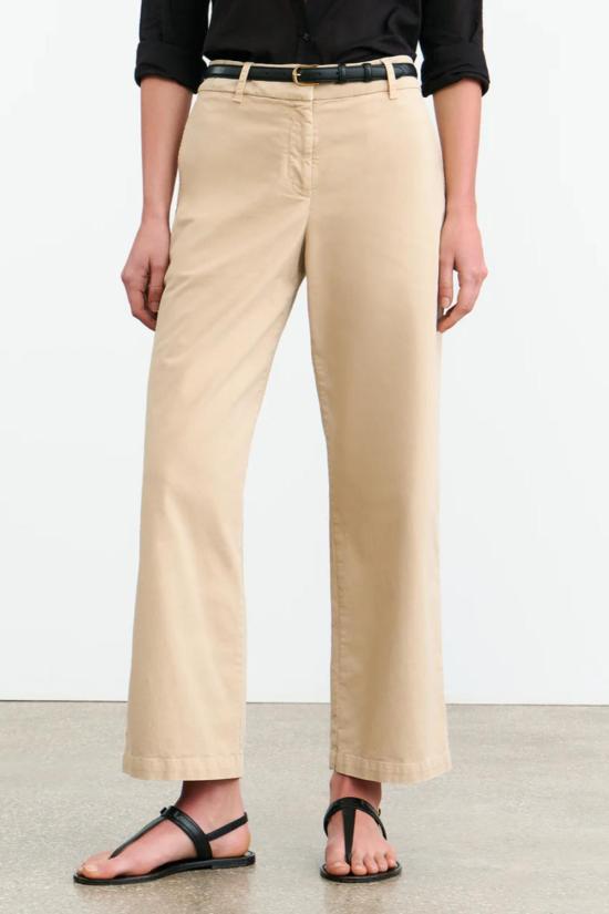  닐리로탄 크롭 팬츠 Nili Lotan Nohan Pant 사암 - NILI LOTAN