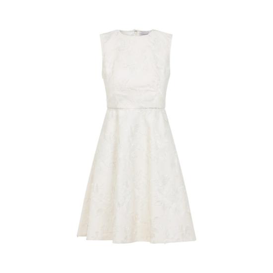 25SS 몽클레어 원피스 K10932D00015 598GD White