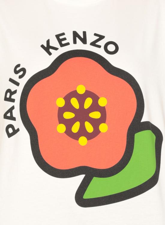 25SS 겐조 반팔 티셔츠 FF52TS1684SO02 White - KENZO