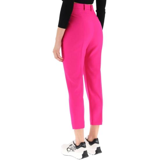 23FW 알렉산더 맥퀸 팬츠 585118 QJACX 5084 Pink - ALEXANDER MCQUEEN