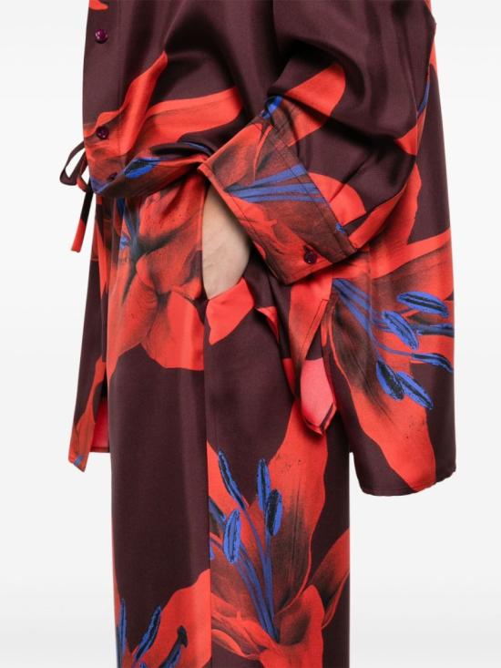 25SS 알렉산더 맥퀸 팬츠 819000 Burgundy - ALEXANDER MCQUEEN