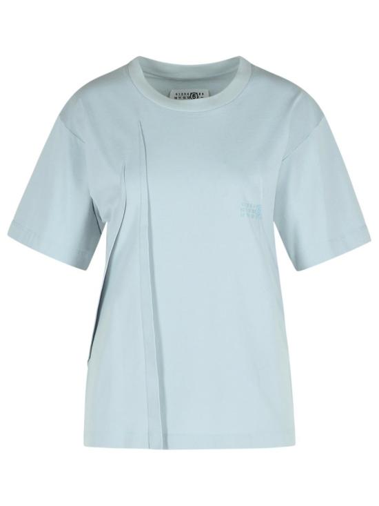 25SS MM6 메종마르지엘라 반팔 티셔츠 S52GC0328 S24311 500 Blue