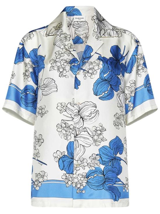 25SS 파로쉬 반팔 티셔츠 D381192N Blue