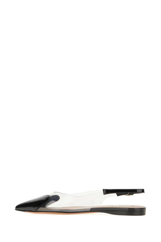 25SS 알라이아 플랫 슈즈 AA3E047CK150 999 NERO - ALAIA