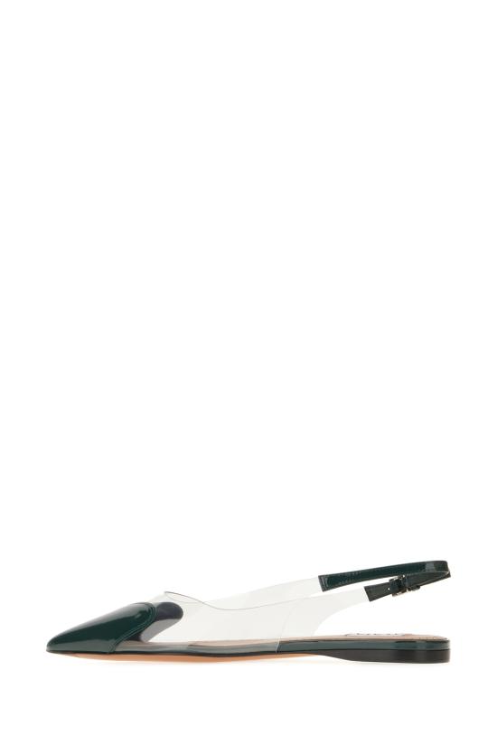 25SS 알라이아 플랫 슈즈 AA3E047CK150 601 VERT BOUTEILLE - ALAIA