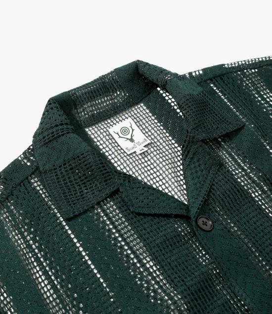  사우스투웨스트에잇 반팔 셔츠 South2 West8 카바나  그린 - SOUTH2 WEST8