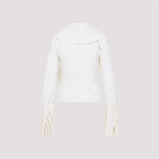 25SS 알렉산더 맥퀸 긴팔 티셔츠 818373 QEAF2 White - ALEXANDER MCQUEEN