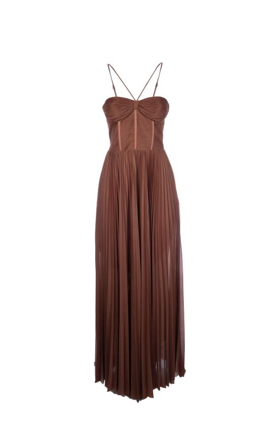 25SS 핑코 롱 원피스 104994A2DM L98 CANNELLA