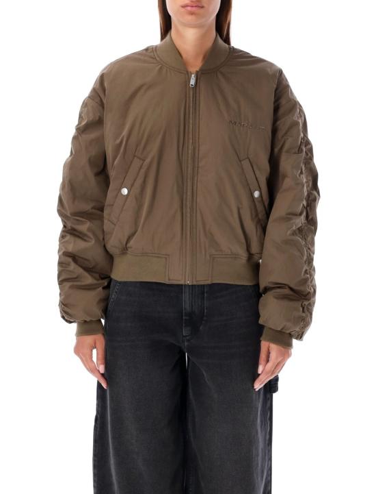 24FW 이자벨마랑에뚜왈 봄버 자켓 VE0252FAB3C02E Green