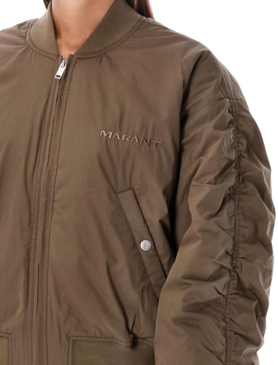 24FW 이자벨마랑에뚜왈 봄버 자켓 VE0252FAB3C02E Green - ISABEL MARANT ETOILE