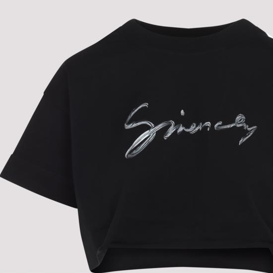 25SS 지방시 반팔 티셔츠 BW70C5P729 Black - GIVENCHY