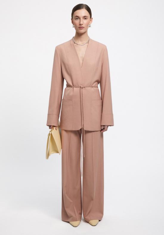 25SS 에어론 자켓 선 - 벨티드 블레이저 - AERON