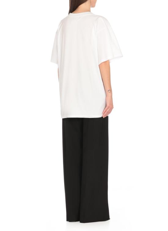 25SS MM6 메종마르지엘라 반팔 티셔츠 S62GD0202M20115100 White - MM6 MAISON MARGIELA