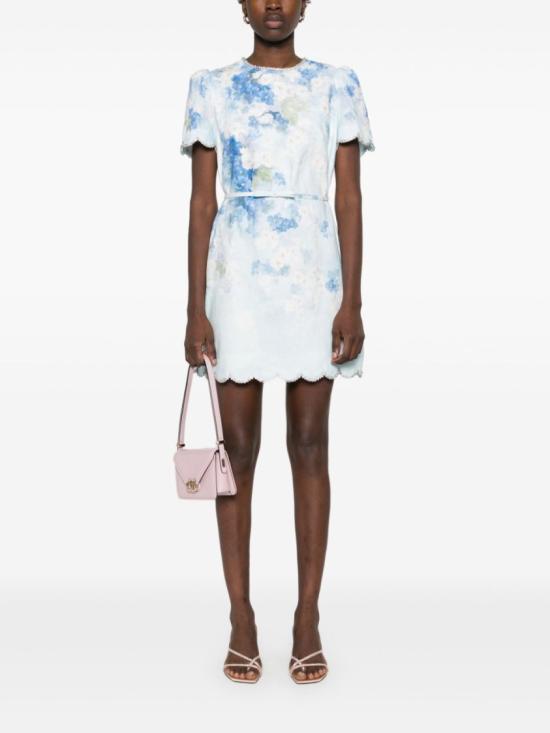 25SS 짐머만 숏 원피스 2161DR251 Blue - ZIMMERMANN