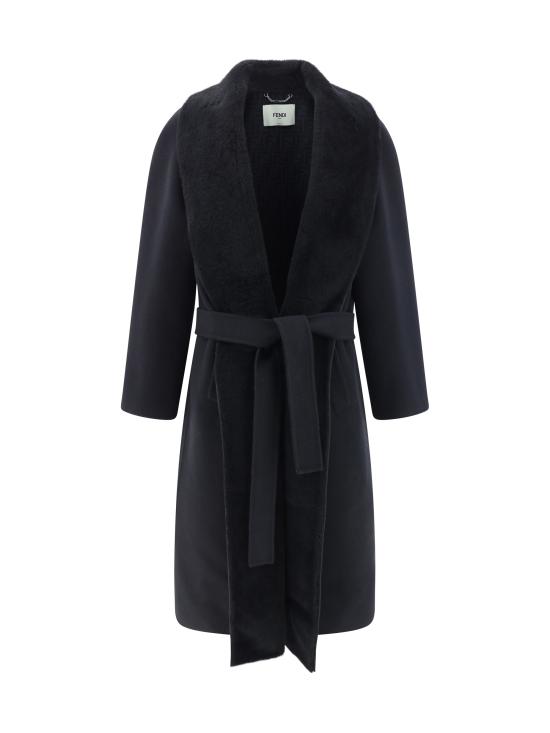 25SS 펜디 코트 FF6041ASZU F1FL8 BLACK