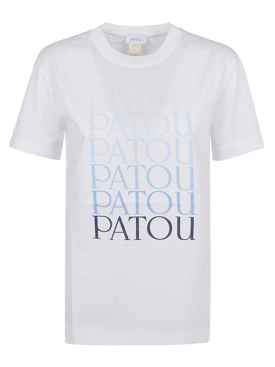 25SS 파투 반팔 티셔츠 JE1129999 001W 001 WHITE