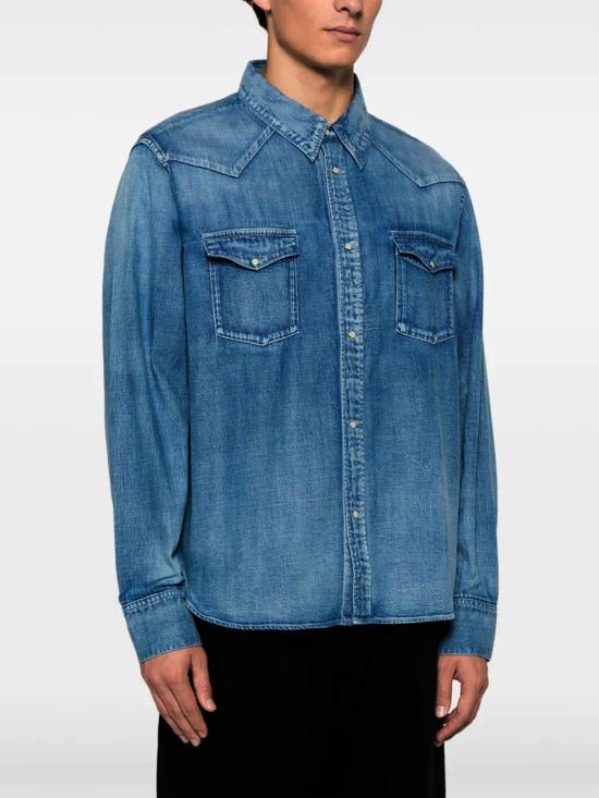 25SS 비즈빔 데님 셔츠 0125105007001 INDIGO - VISVIM