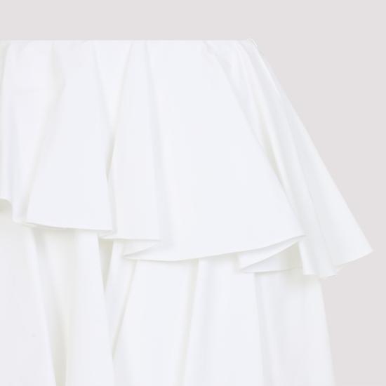 25SS 알라이아 스커트 AA9J2313T611A White - ALAIA