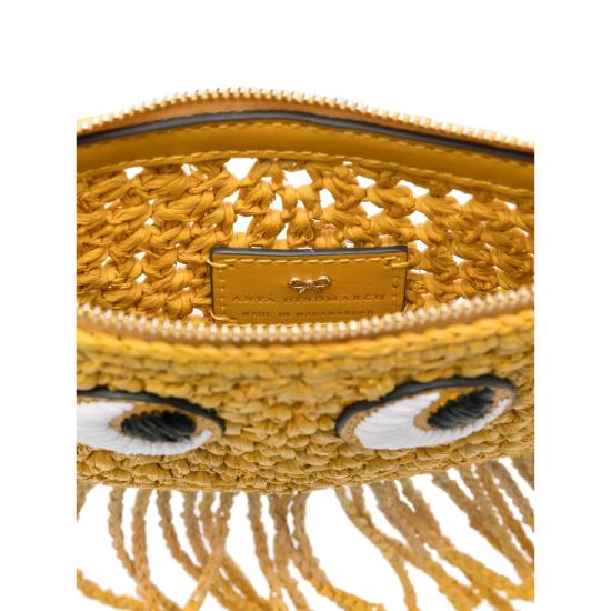 25FW 안야힌드마치 클러치/파우치 200516 SS250043 CUMIN YELLOW - ANYA HINDMARCH