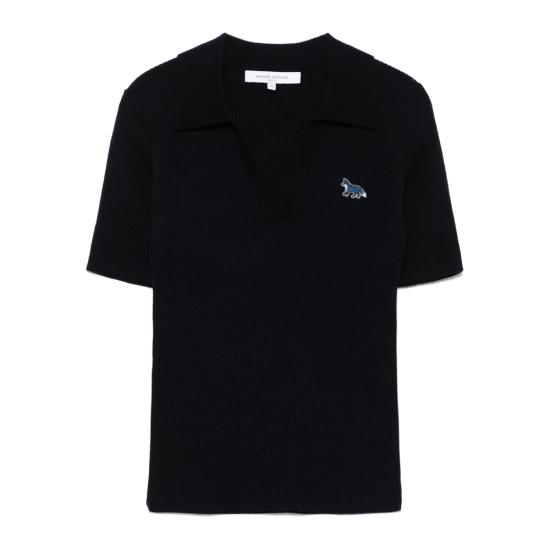 25SS 메종키츠네 반팔 티셔츠 OW00201KT1091 NAVY BLUE