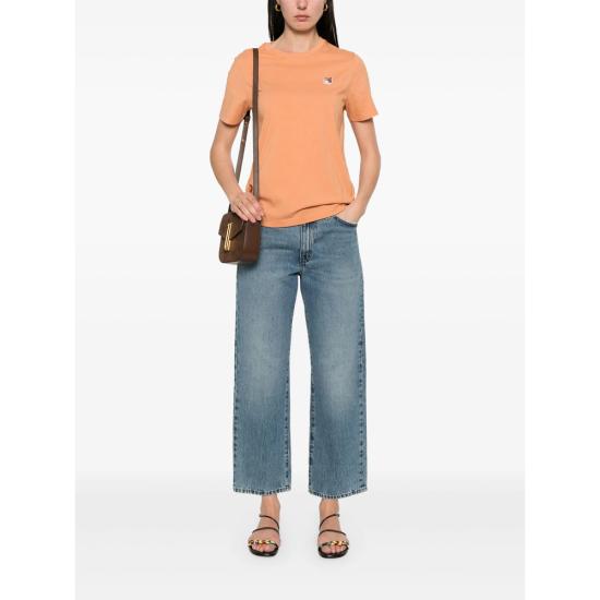 25SS 메종키츠네 민소매 티셔츠 LW00105KJ0008 SADDL NEUTRALS - MAISON KITSUNE