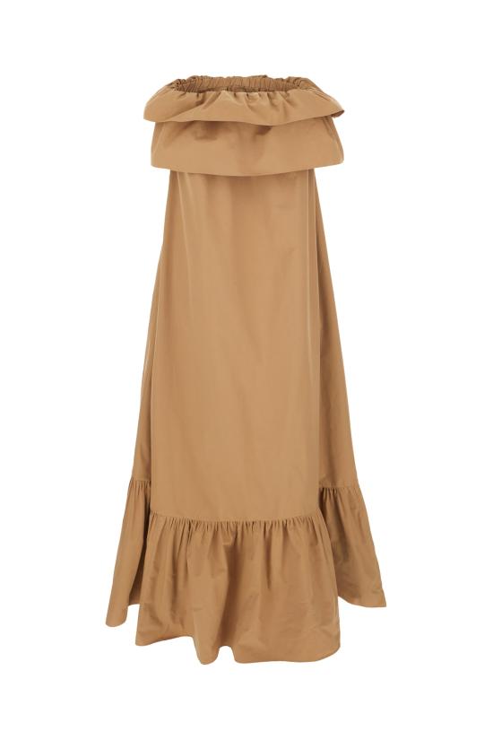 25SS 생로랑 원피스 818380YZ9AN 2560 CANNELLE - SAINT LAURENT