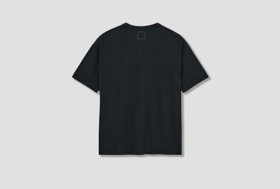 25SS 비즈빔 반팔 티셔츠 점보 티셔츠 S/S DMGD 0125105010019 블랙 - VISVIM