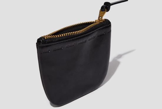 25SS 비즈빔 지갑 가죽  0125103003022 블랙 - VISVIM