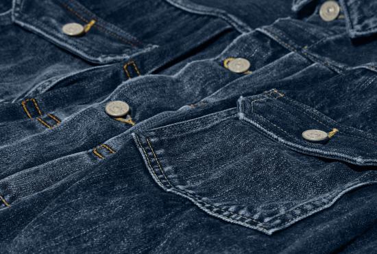 25SS 비즈빔 데님 자켓 SS 101X 재킷 DMGD-1010 0125105006003 - VISVIM