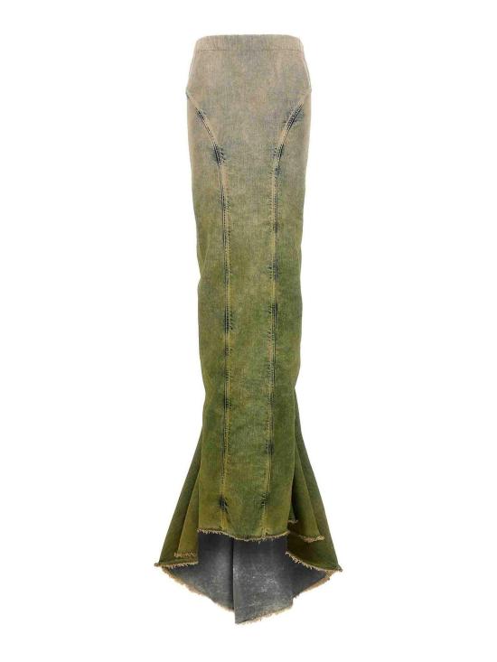  릭 오웬스 스커트 MU02C2D01M363428D Multicolour