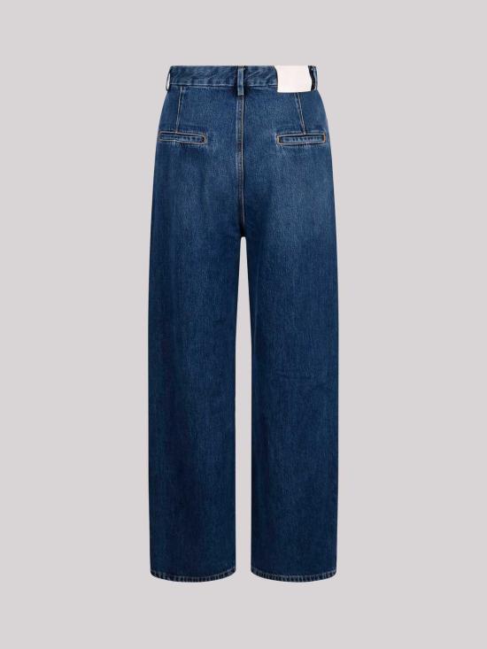  루루 스튜디오 스트레이트 팬츠 ATTUWASHEDBLUE Blue - LOULOU STUDIO