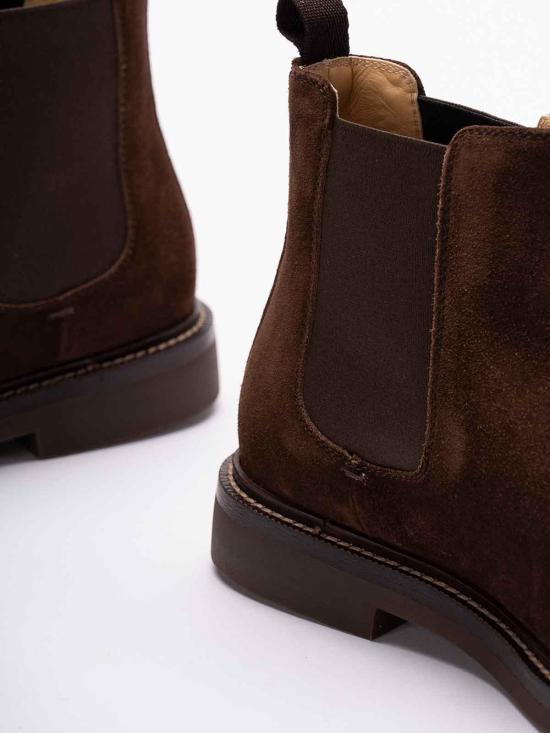  브루넬로 쿠치넬리 부츠 MZUPEAE818C8832 Dark Brown - BRUNELLO CUCINELLI