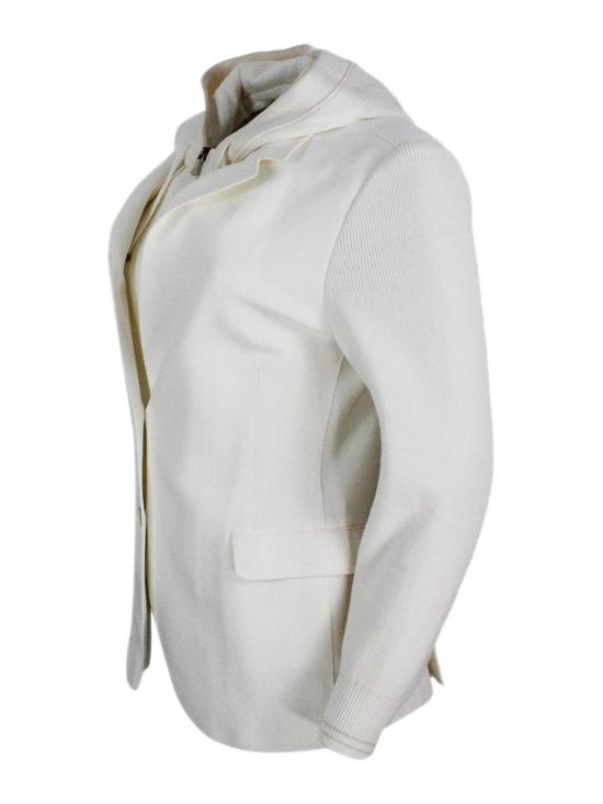  일레븐티 자켓 K80GIAK08TES01 White - ELEVENTY