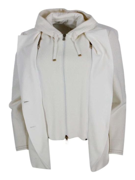  일레븐티 자켓 K80GIAK08TES01 White - ELEVENTY