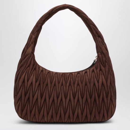 25SS 미우미우 숄더백 5BC183OOHAB7O Brown - MIU MIU
