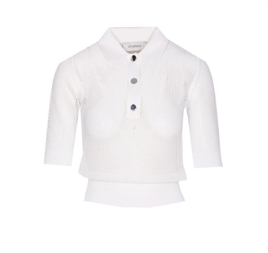 25SS 스포트막스 긴팔 티셔츠 2512361012600 CASTA 001 White